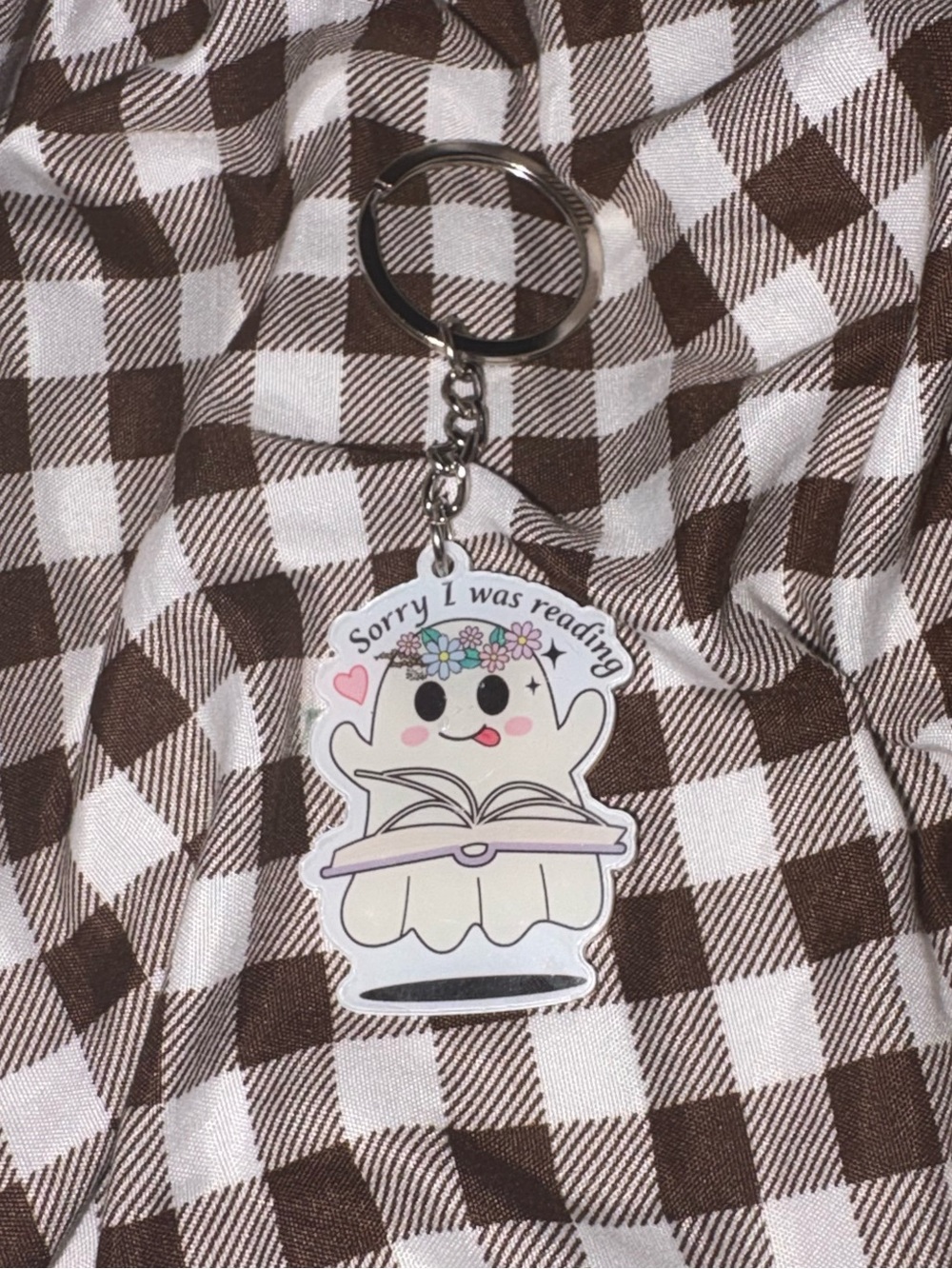 Book keychain